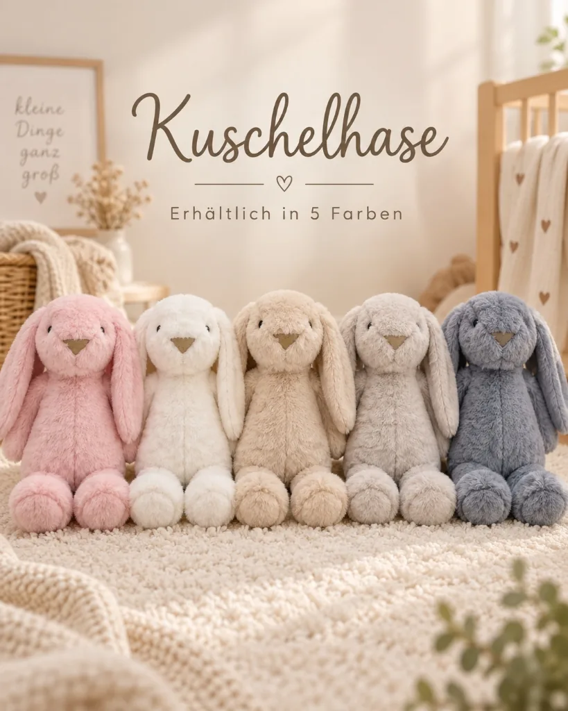 Personalisierter Kuschelhase